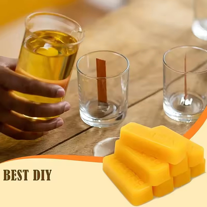 Candle Making Material - 4/8 шт. блоков из чистого пчелиного
