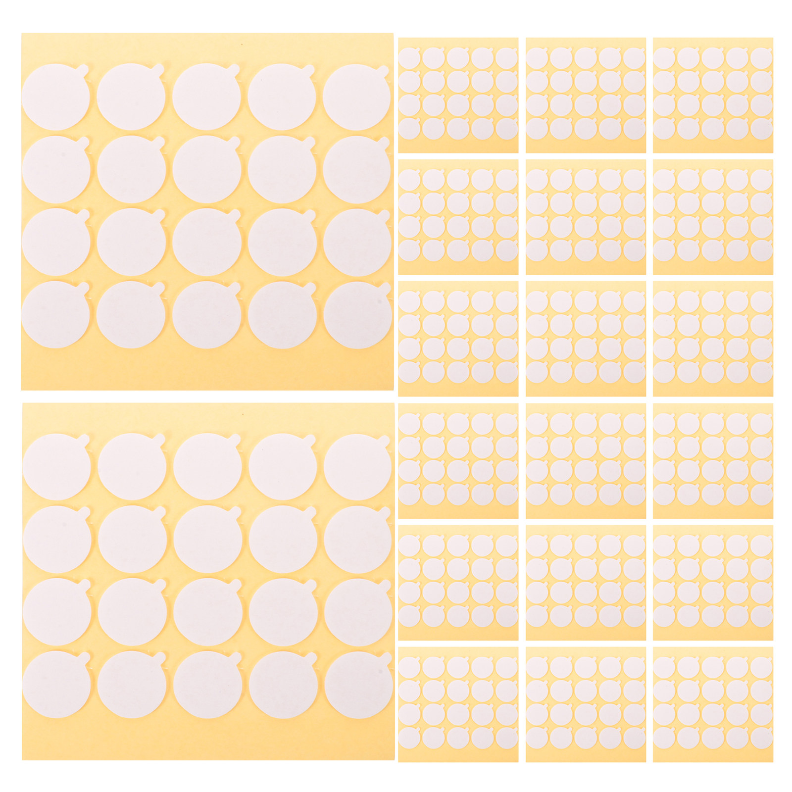 Adhesive Dot Wick - 800 шт. термостойких клейких круглых наклеек