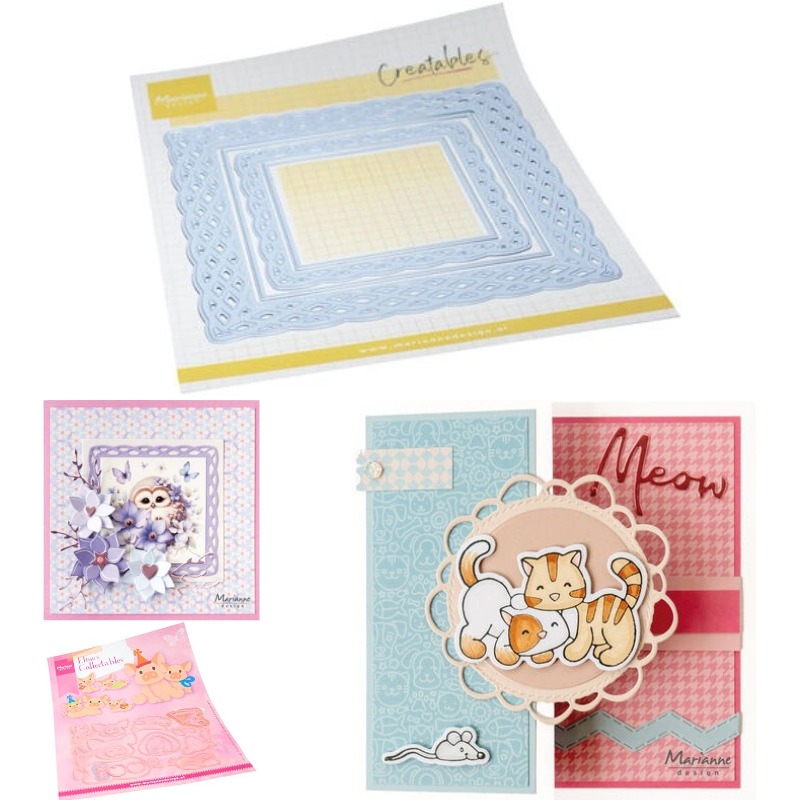 Candle Making Guide - Металлические вырубные штампы Circle Square Magnolia