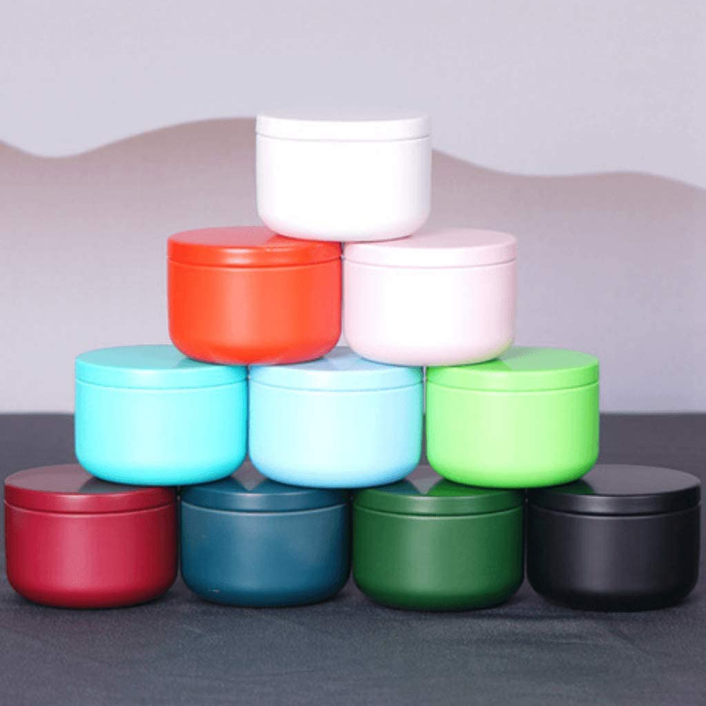 Tin Container Lid - Чайная банка с герметичными крышками, жестяные