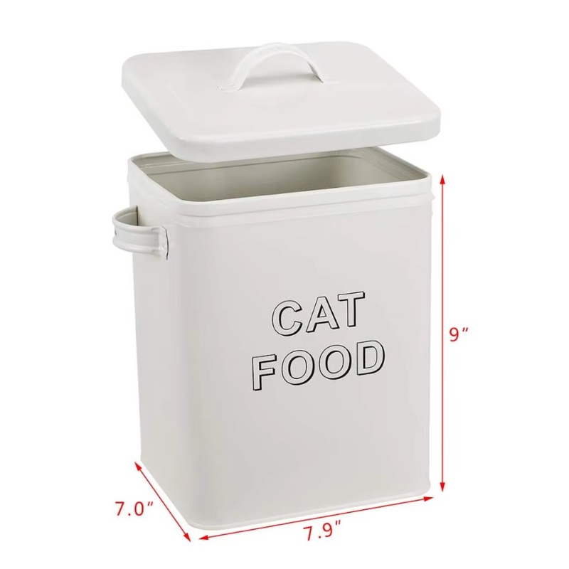 Контейнер для хранения корма и – обзор и цена Tin Container Lid