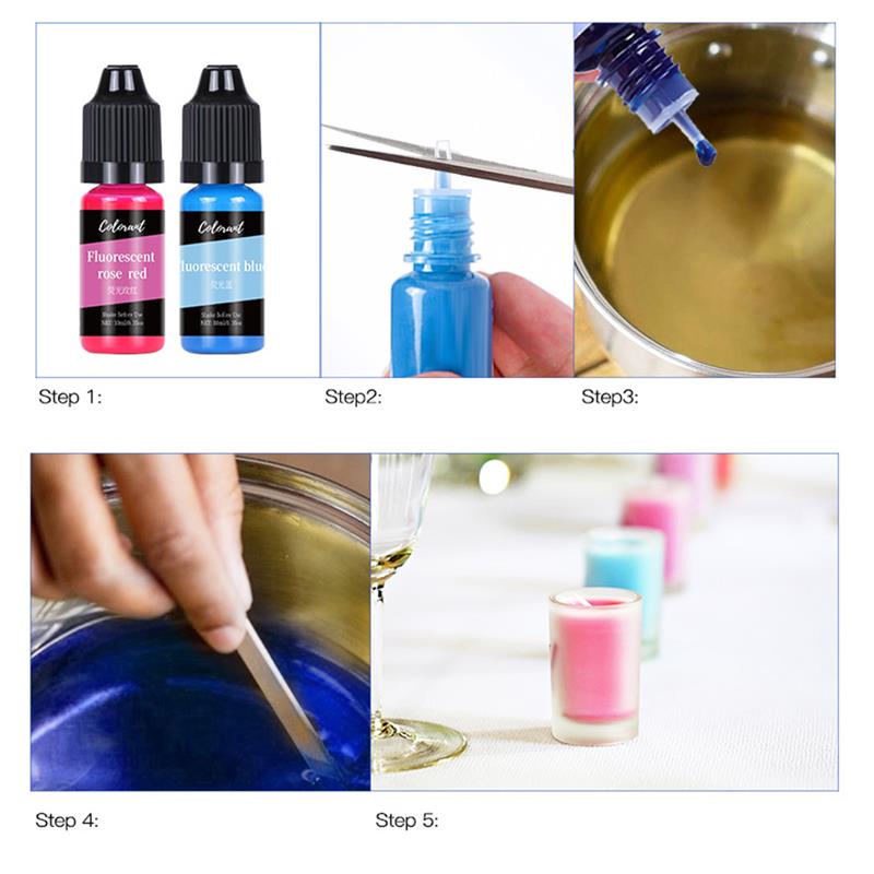 30-цветный пигмент для красок  – обзор и цена Candle Dye Chip