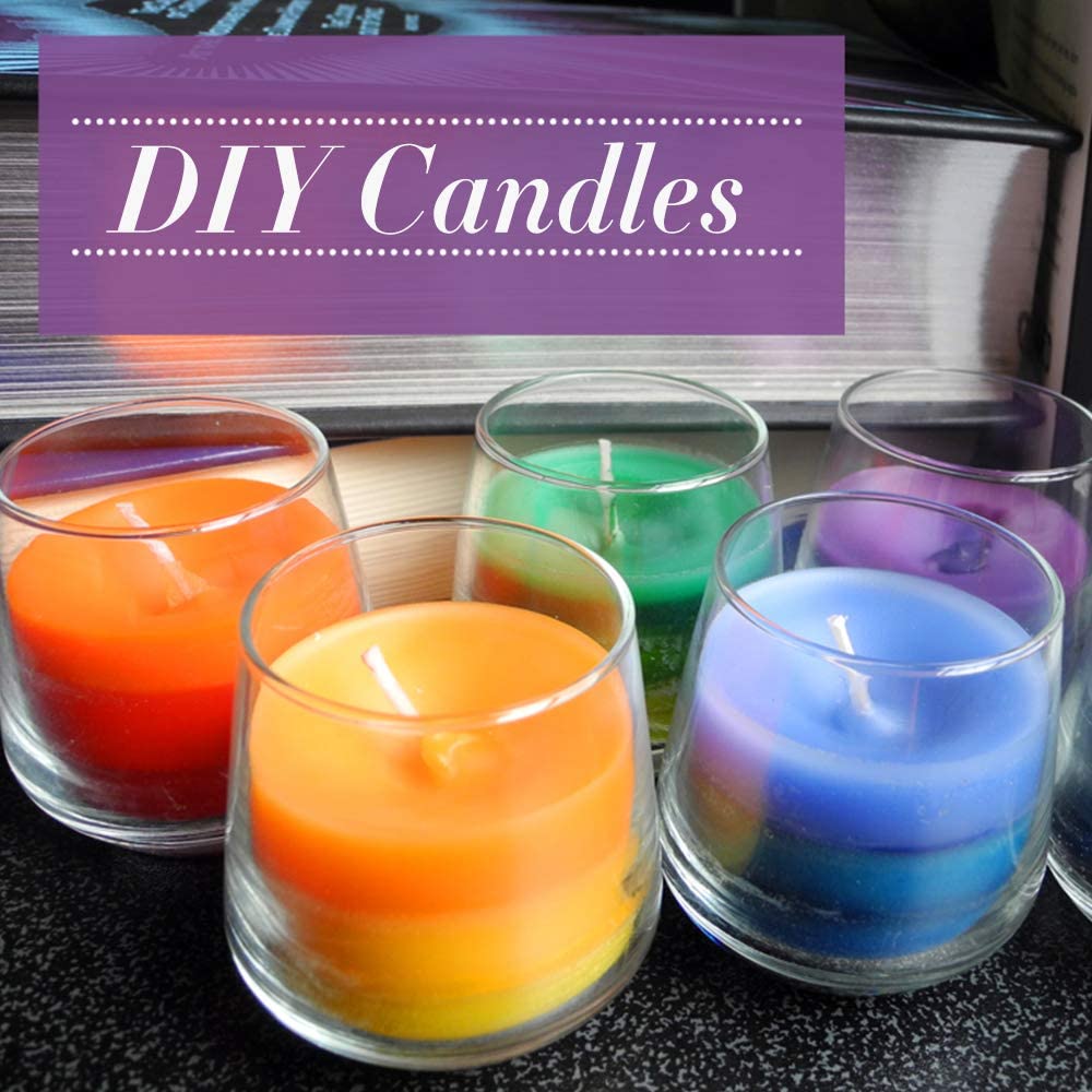 34 цвета/набор, чипсы для крас – обзор и цена Candle Dye Chip
