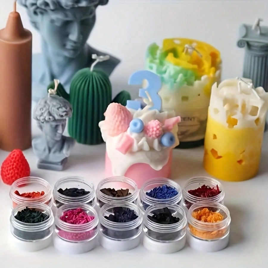 Набор цветных пигментов для св – обзор и цена Candle Dye Chip