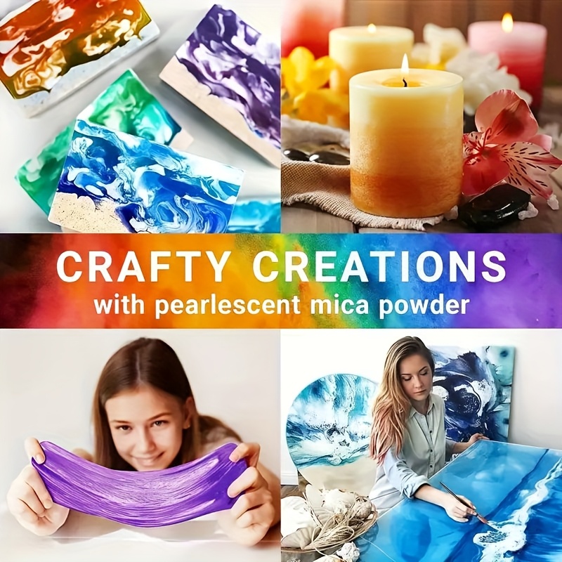 24 цвета/8 цветов, 5 граммов,  – обзор и цена Candle Dye Chip