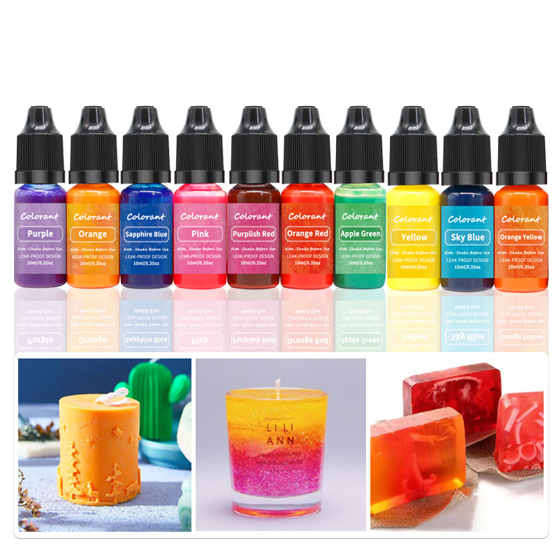 20 цветов, пигмент для красок  – обзор и цена Candle Dye Chip