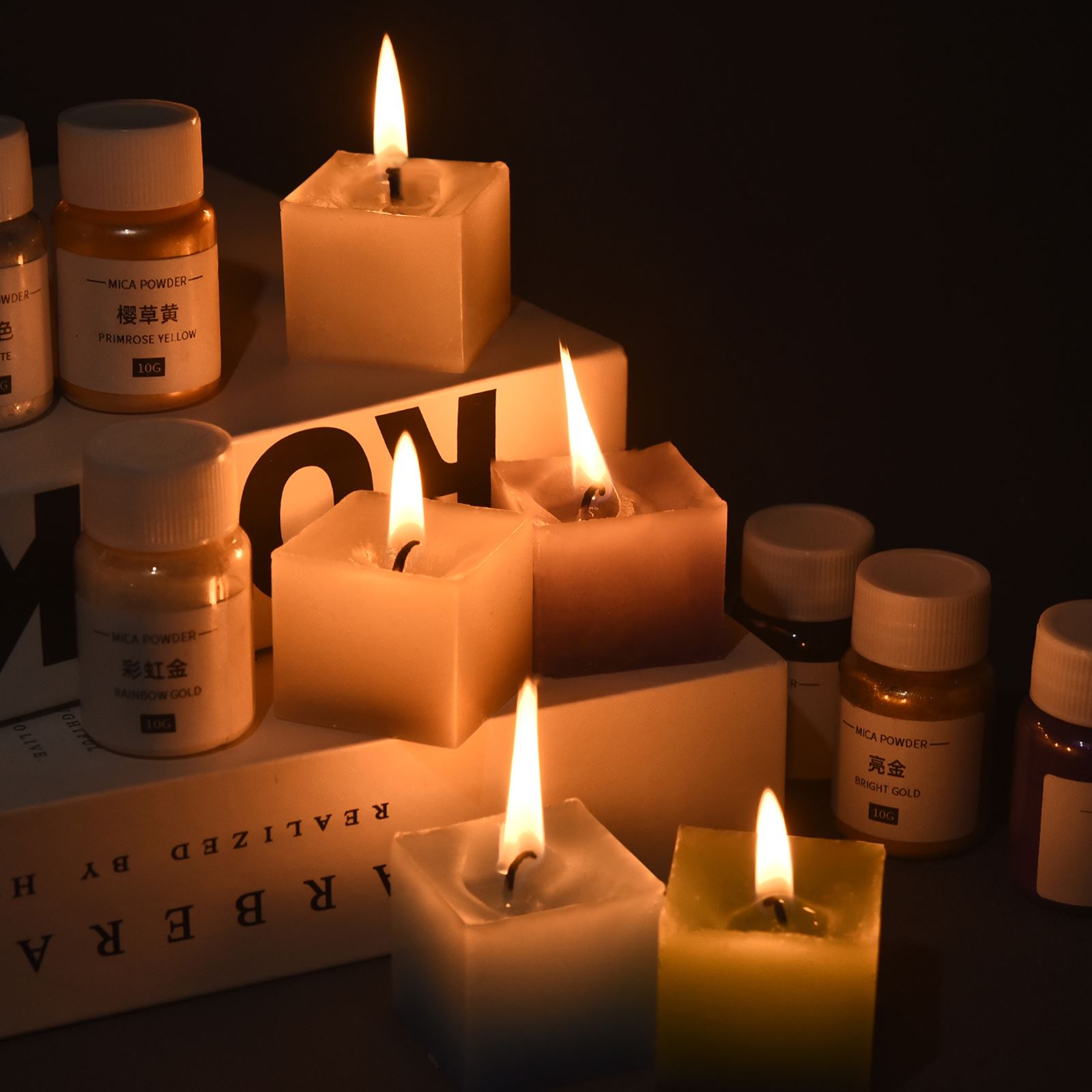 10 г перламутровый слюдяной по – обзор и цена Candle Dye Chip