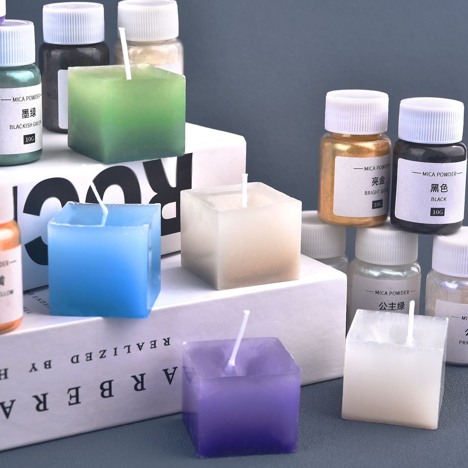10 г перламутровый слюдяной по – обзор и цена Candle Dye Chip