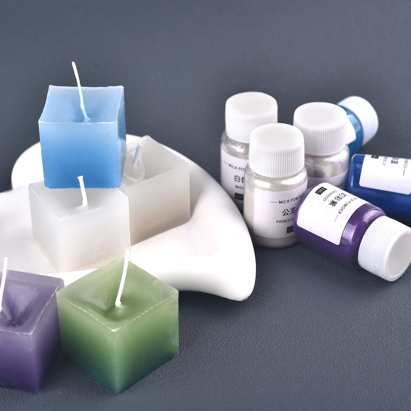 10 г перламутровый слюдяной по – обзор и цена Candle Dye Chip