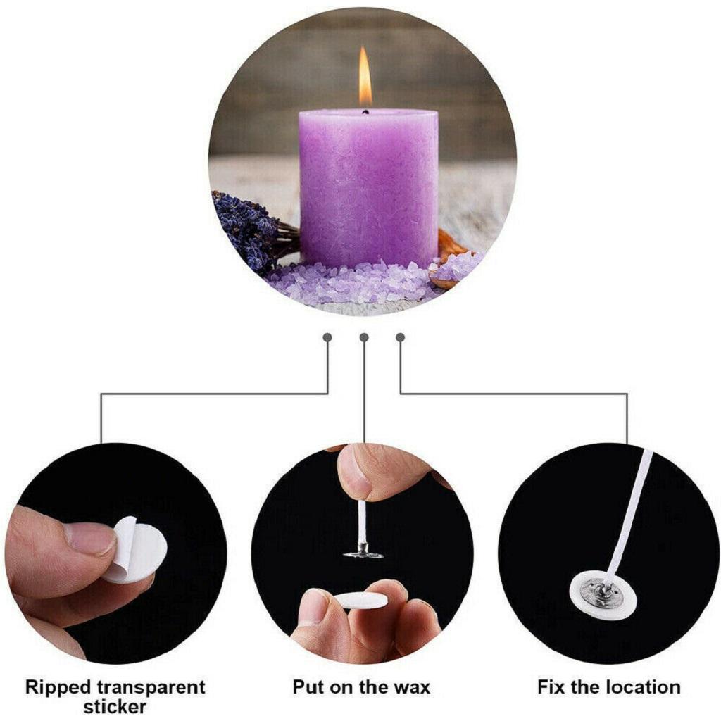 Наклейки-фиксаторы для фитилей – обзор и цена Adhesive Dot Wick