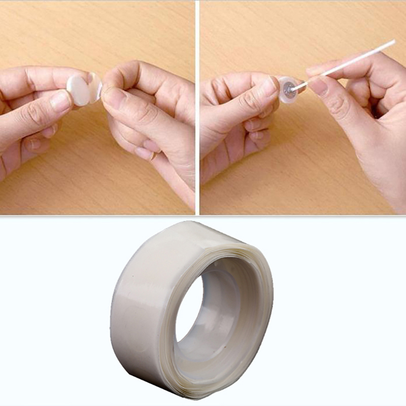 1 рулон, прозрачный фиксирован – обзор и цена Adhesive Dot Wick