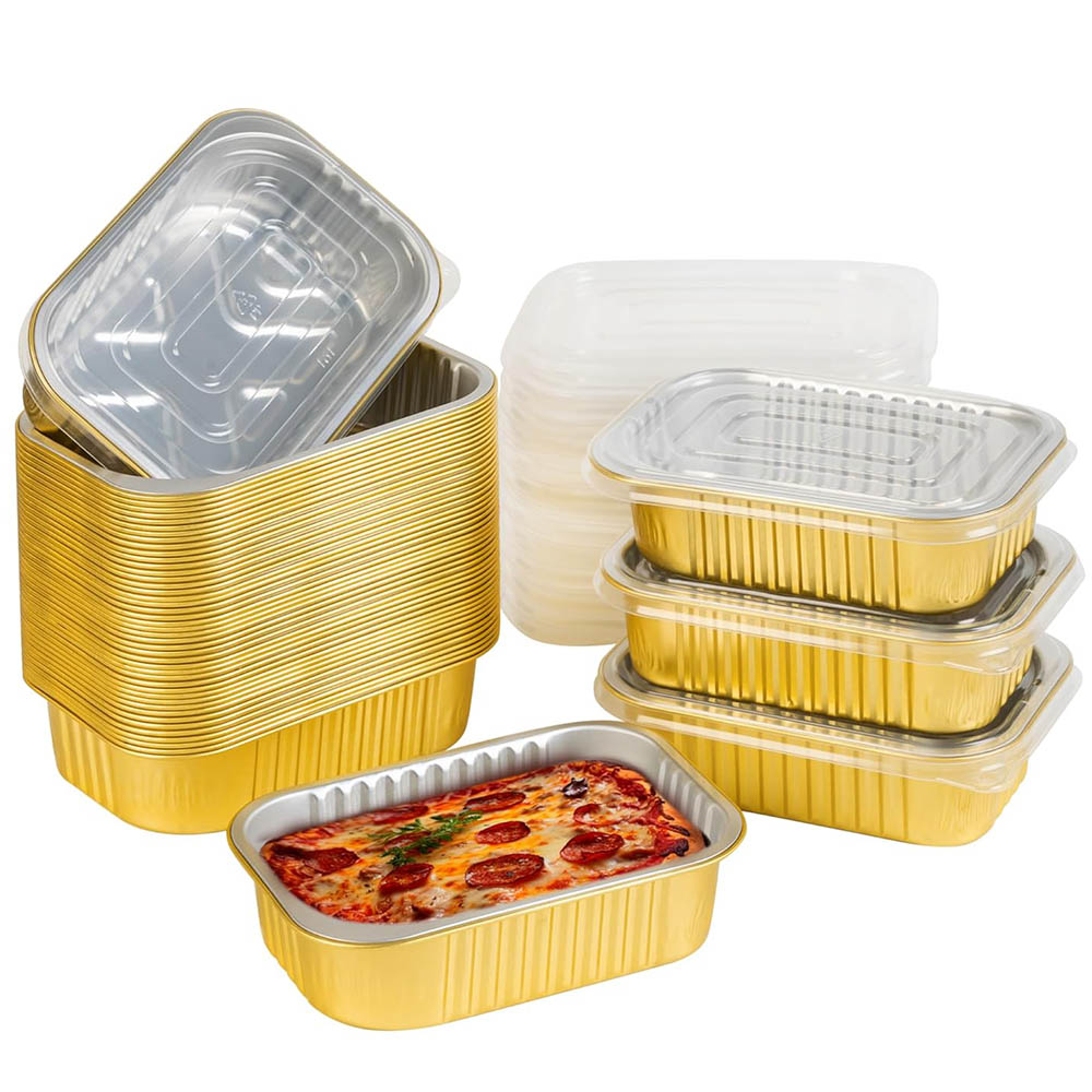 Маленькие алюминиевые формы с  – обзор и цена Tin Container Lid