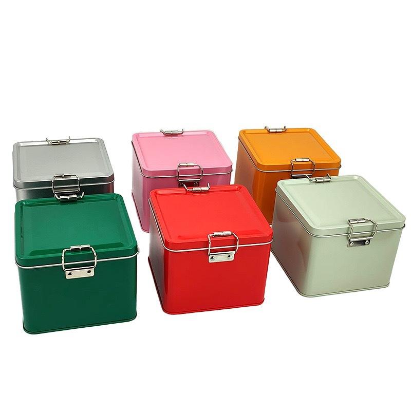 Квадратная жестяная коробка дл – обзор и цена Tin Container Lid