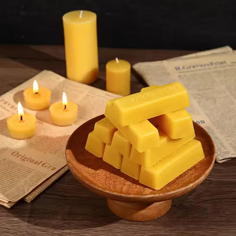 4/8 шт. блоков из чистого пчел – обзор и цена Candle Making Material