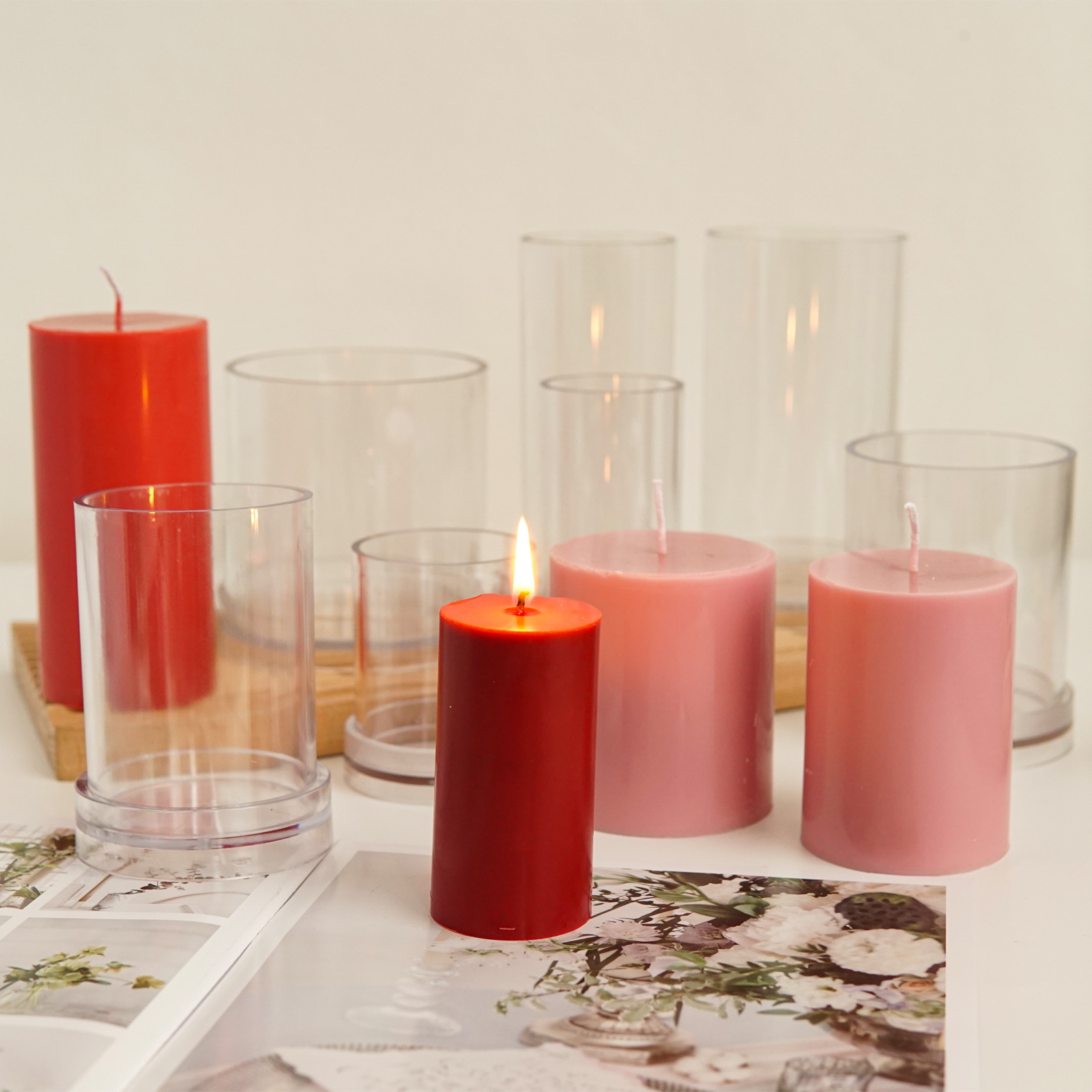 Различные 3D цилиндрические фо – обзор и цена Candle Making Kit