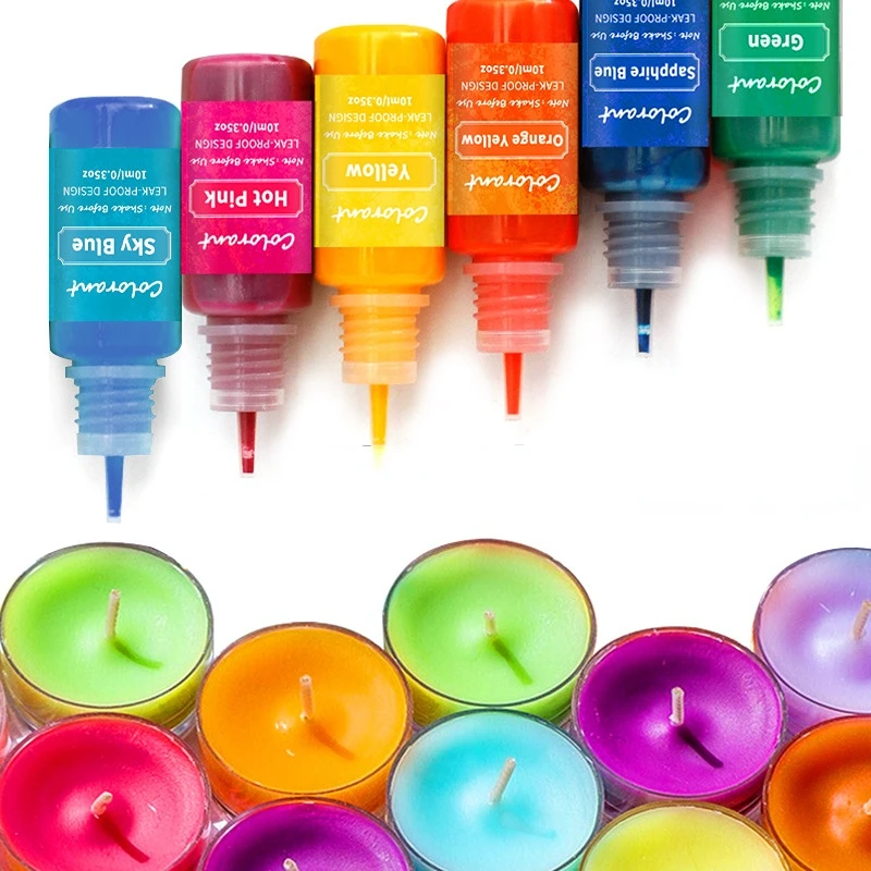 20 цветов, высокая концентраци – обзор и цена Candle Dye Chip